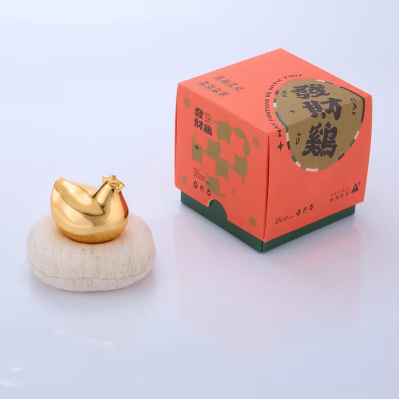 【避邪轉運必備】亮面款 金雞仔組(個性黑)