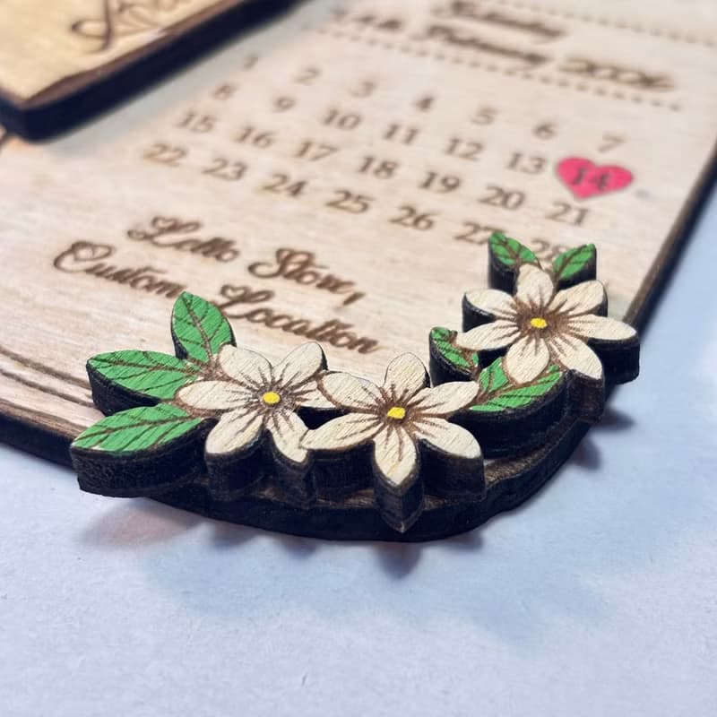 Preserve The Date Wooden Wedding Jar – Customizable Save The Date Keepsake