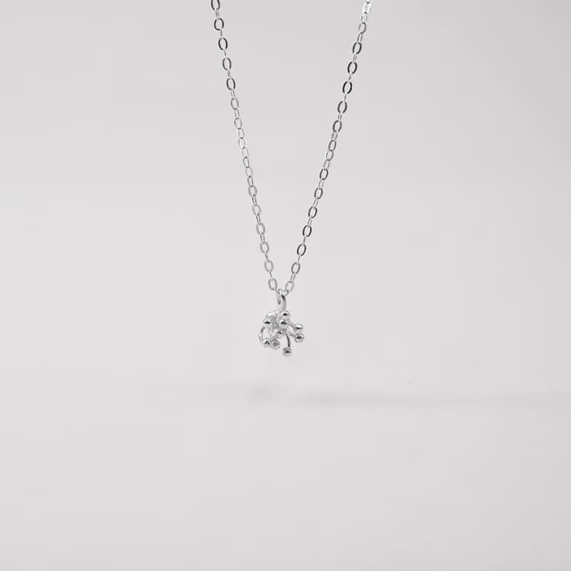 Birth Flower October 10月誕生花純銀項鍊 蒲公英/Dandelion