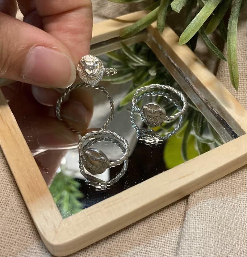 LION RING 純銀戒指