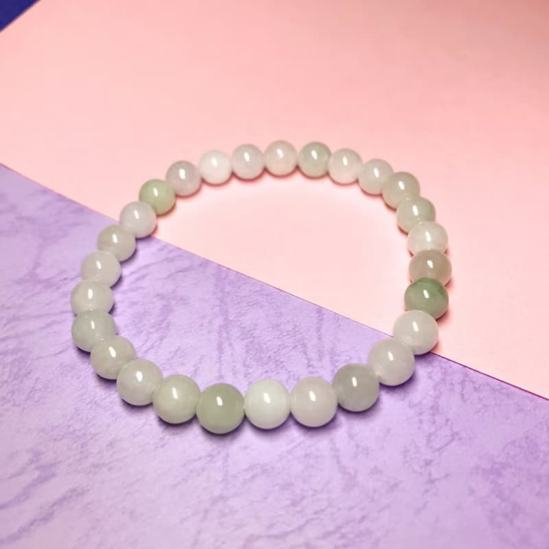 多彩翡翠手珠 | 天然緬甸A貨翡翠 | 送禮