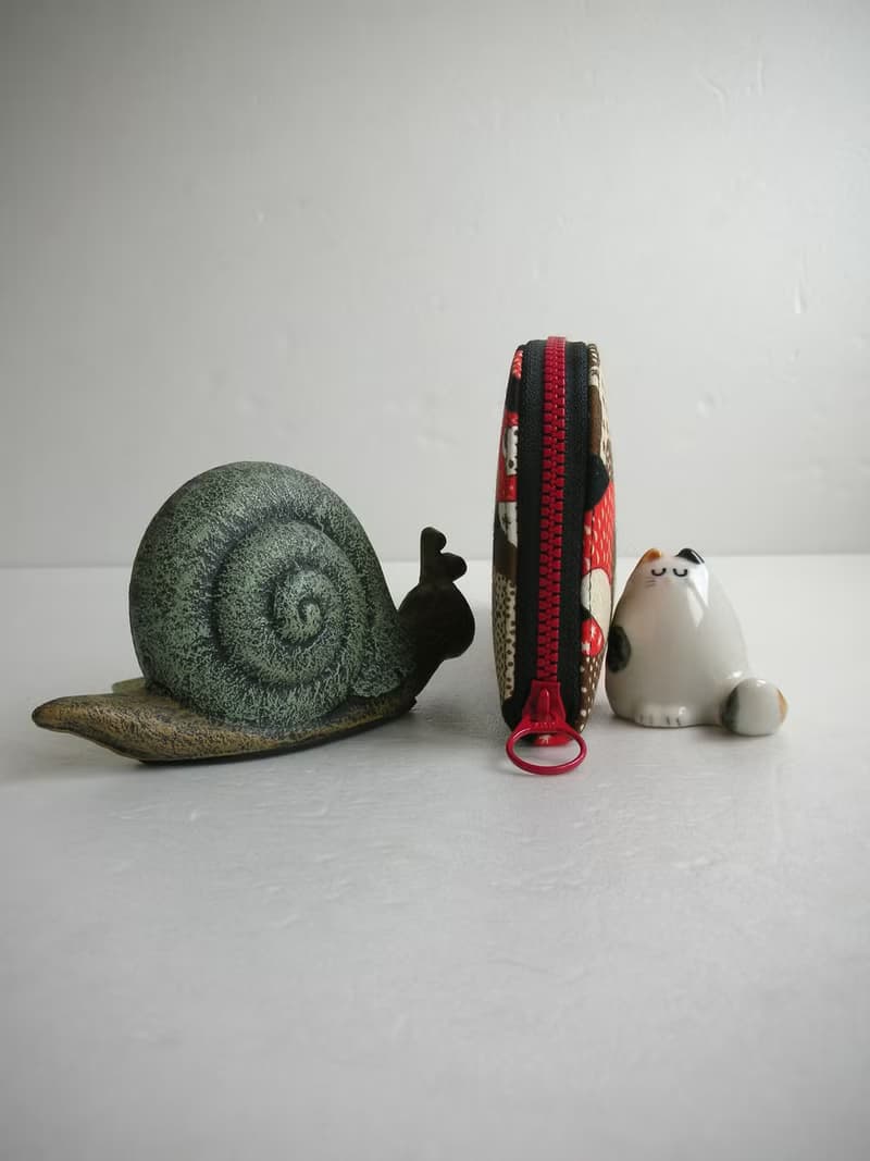 日本繪本系列【斑點熊/黑底】-長夾/皮夾/零錢包/