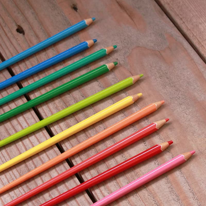 色鉛筆造型 筷子 22.5cm L size 餐具 環保筷子 環保餐具 筷架