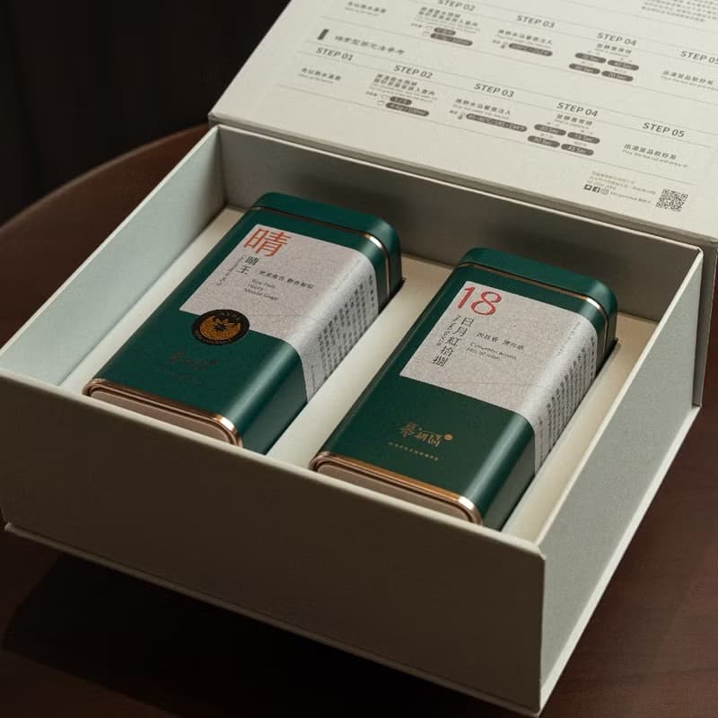 慕耕活雙獎茶葉禮盒-晴王 日月紅拾捌