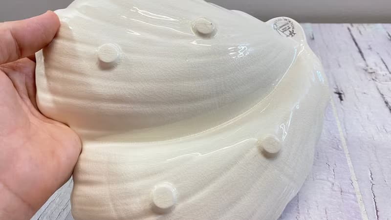 精美貝殼形瓷盤多功能餐具及裝飾件