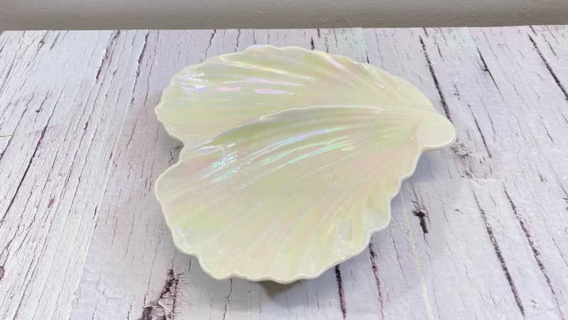 精美貝殼形瓷盤多功能餐具及裝飾件