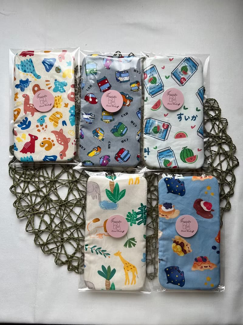 拼拼布。手作 - 幼稚園生日禮物手帕巾