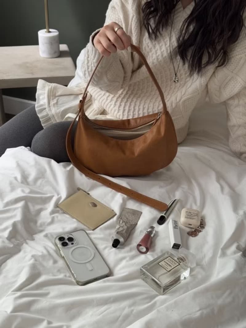 韓國 The Ally | HAILEY BAG | 棕色 | 手袋 單肩包
