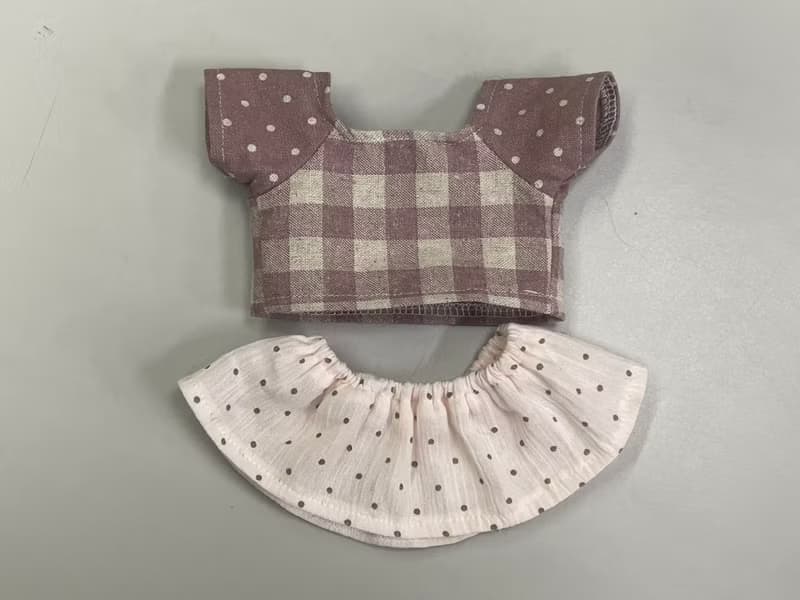 20公分棉花娃娃手工娃娃衣服套裝