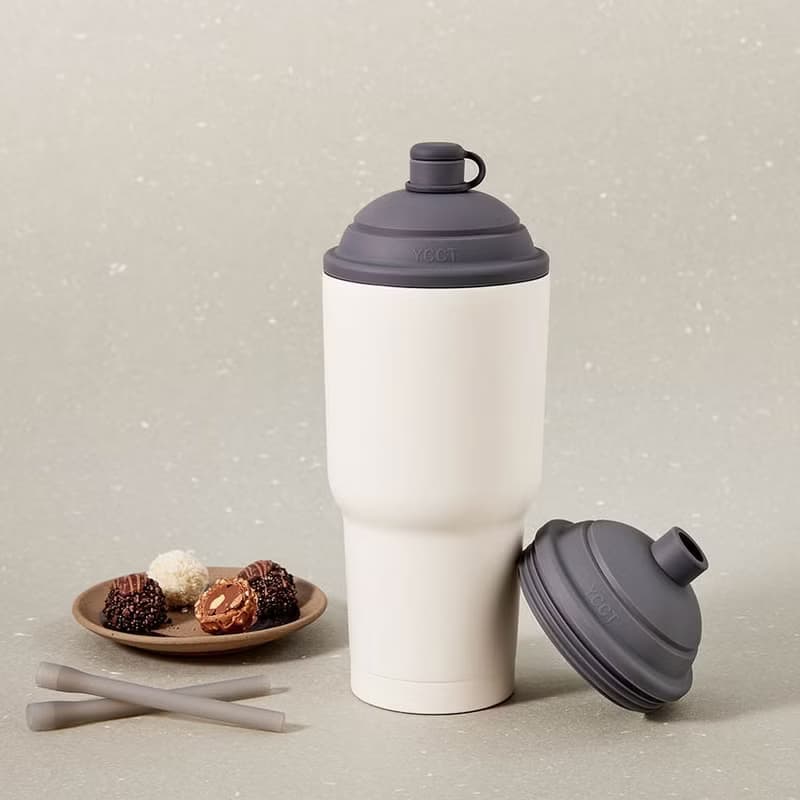 【組合優惠】YCCT速吸杯2代900ml + 飲料提袋包覆款