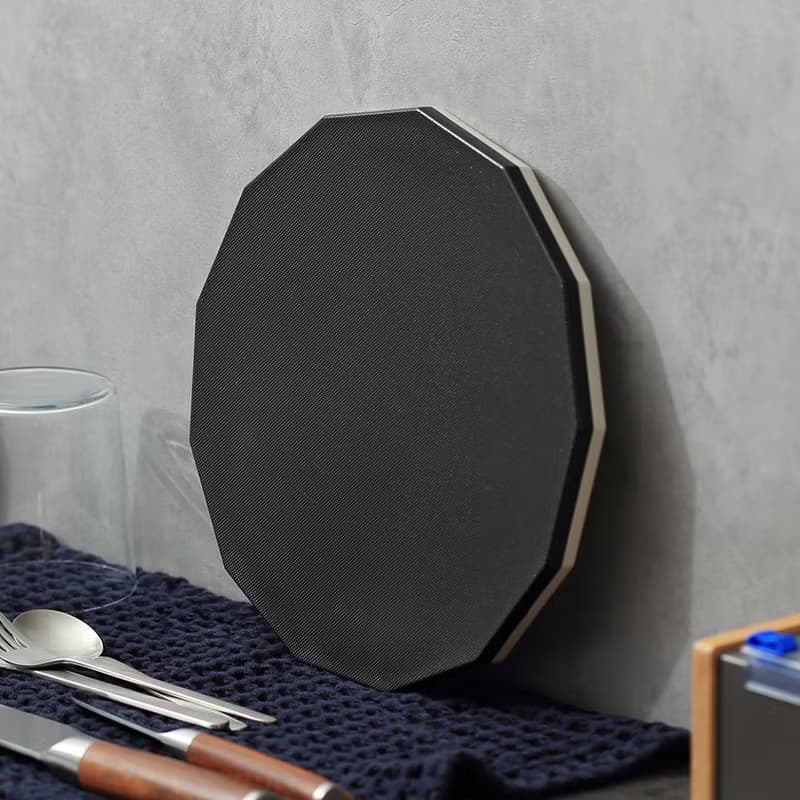 日本ideaco 13邊形雙面銀離子抗菌砧板-M-多色可選