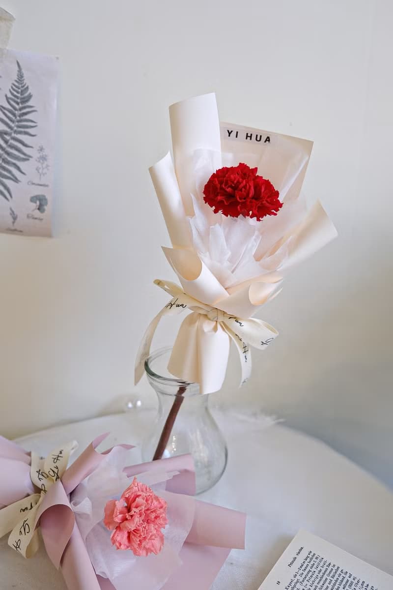 永生康乃馨單支花束(多色可選)