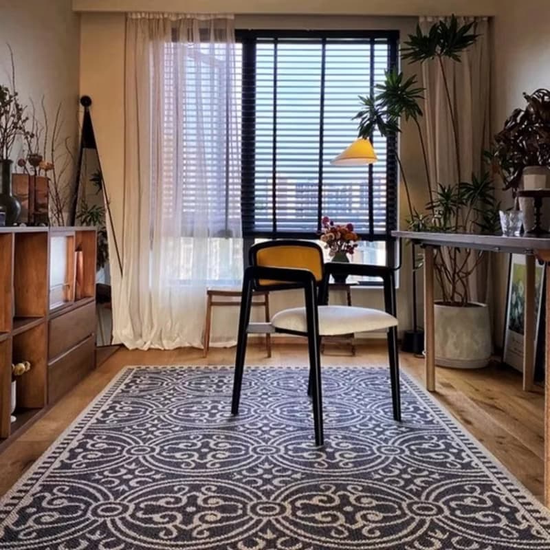 北歐風 手作 紐西蘭羊毛地毯 金典家居 客廳臥室床邊墊 家居裝飾