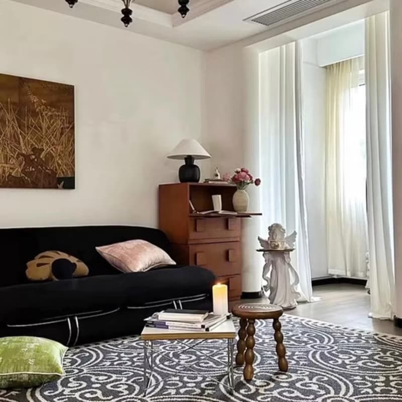 北歐風 手作 紐西蘭羊毛地毯 金典家居 客廳臥室床邊墊 家居裝飾