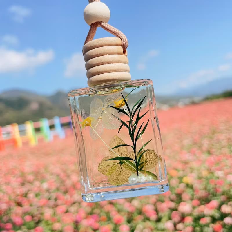 綻放Bloom永生花擴香瓶吊飾 浮游花 居家香氛