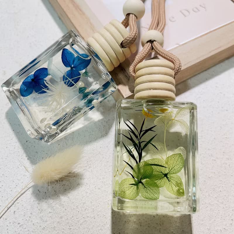綻放Bloom永生花擴香瓶吊飾 浮游花 居家香氛