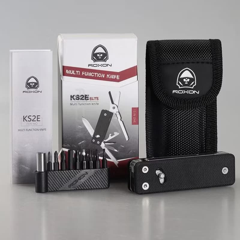 13合1多功能EDC工具│摺疊萬用刀│附手批咀│露營男朋友生日禮物