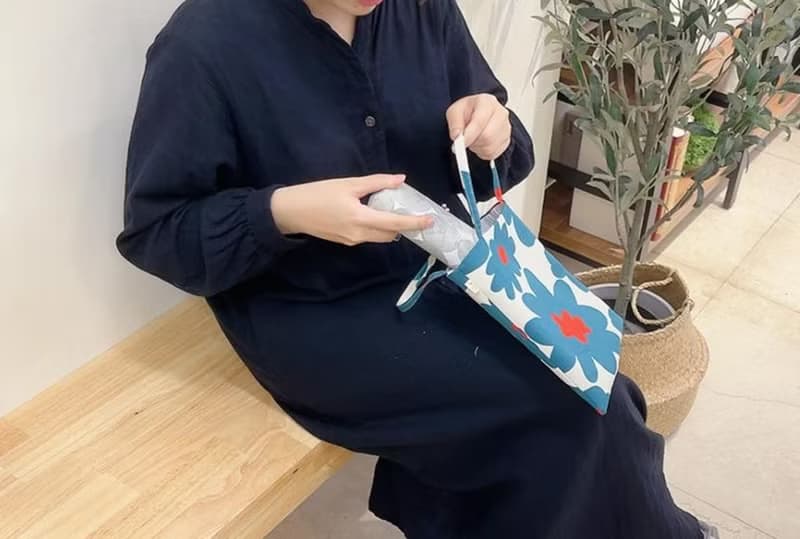 母親節限定禮盒/日本布小提包+同款零錢包+母親節賀卡+免費包裝