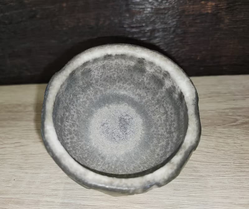 柴燒原礦手作刀削杯-柴燒灰釉-鶯歌陶藝家李玟叡