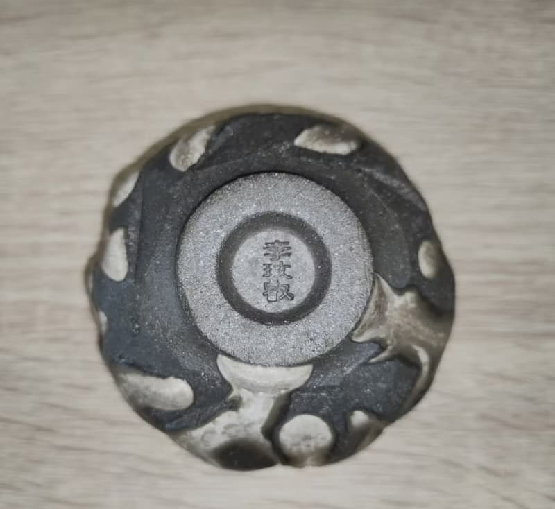柴燒原礦手作刀削杯-柴燒灰釉-鶯歌陶藝家李玟叡