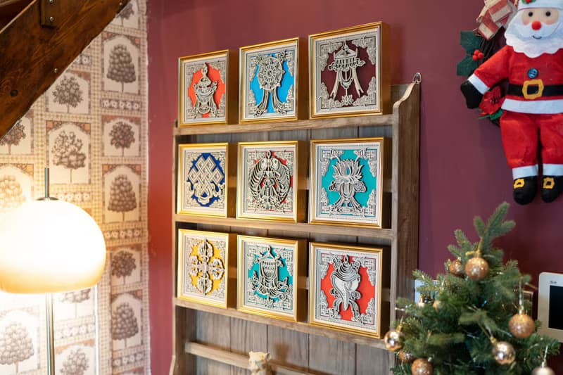 梯木疊雕-白螺|新中式擺件玄關酒櫃創意客廳家居裝飾品喬遷禮物