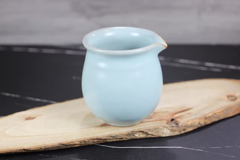 【送禮好物】300~340ml 汝窯 手拉坯 無把茶海 名家葉敏祥手作