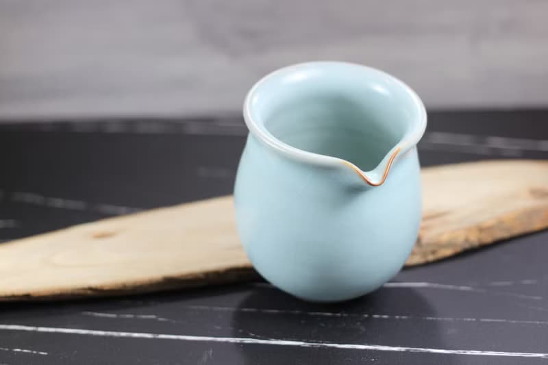 【送禮好物】300~340ml 汝窯 手拉坯 無把茶海 名家葉敏祥手作
