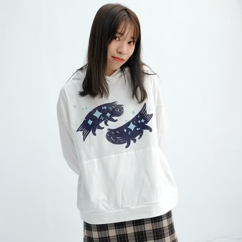 散步星空下 / 中性純棉長袖上衣