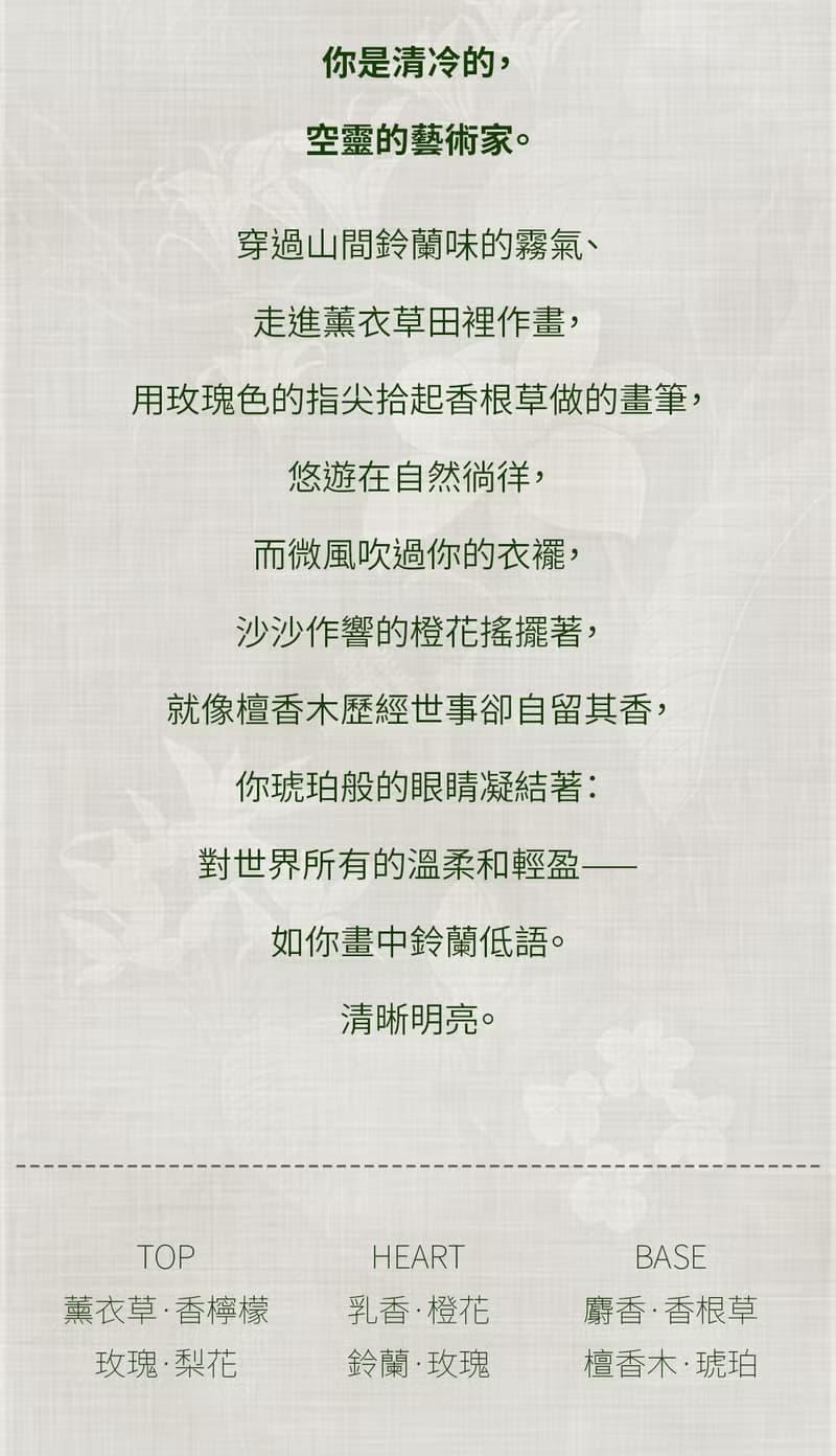 晨沐馥花 Purely 無性別淡香水隨身瓶