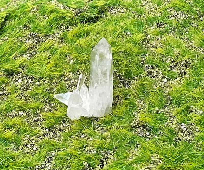 天然原礦小白水晶簇 小白水晶柱 消磁淨化 療癒 辦公室 風水 擺件