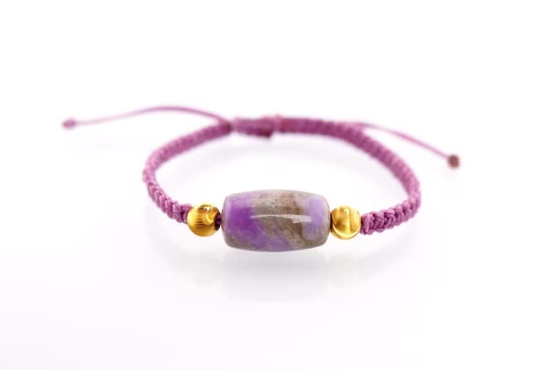 寶麗金珠寶-天然舒俱萊石黃金珠手鍊