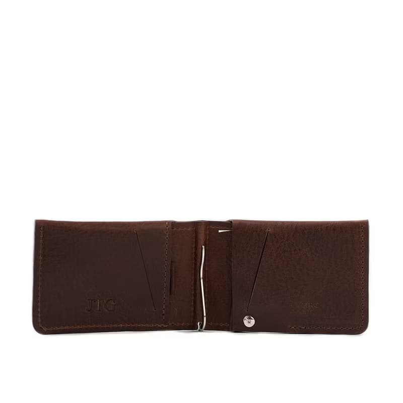 皮革 AirTag 錢包附帶鈔票夾