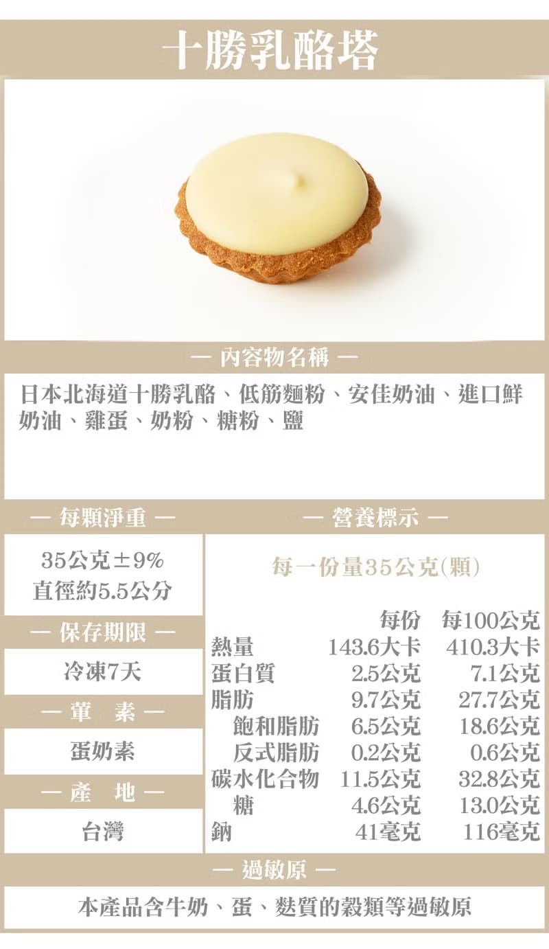 【送禮、中秋、過年、情人、彌月】經典小塔 低溫綜合B | 8/12入