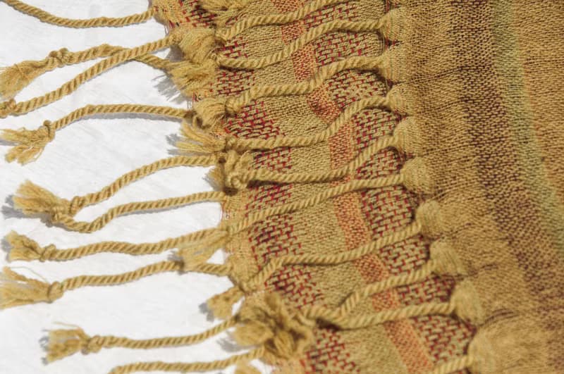 保暖毛毯 羊毛刺繡披肩/針織圍巾/刺繡圍巾/羊絨披巾/喀什米爾Cashmere 聖誕節禮物 交換禮物 母親節 父親節-花