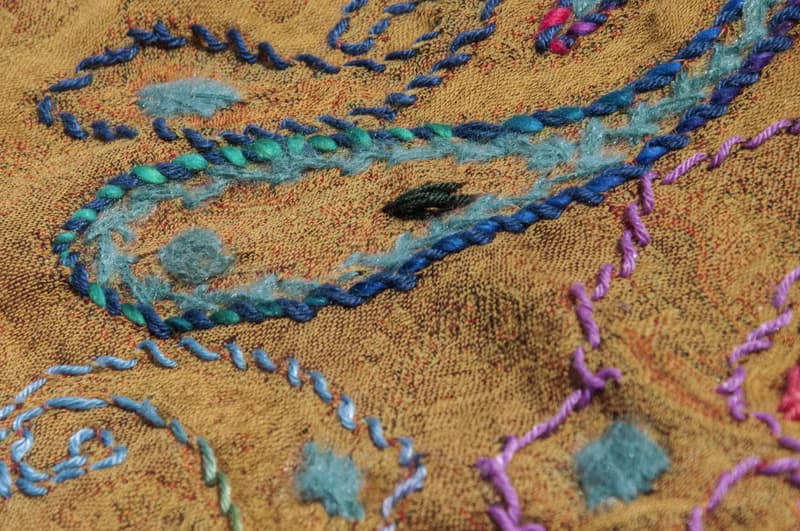 保暖毛毯 羊毛刺繡披肩/針織圍巾/刺繡圍巾/羊絨披巾/喀什米爾Cashmere 聖誕節禮物 交換禮物 母親節 父親節-花