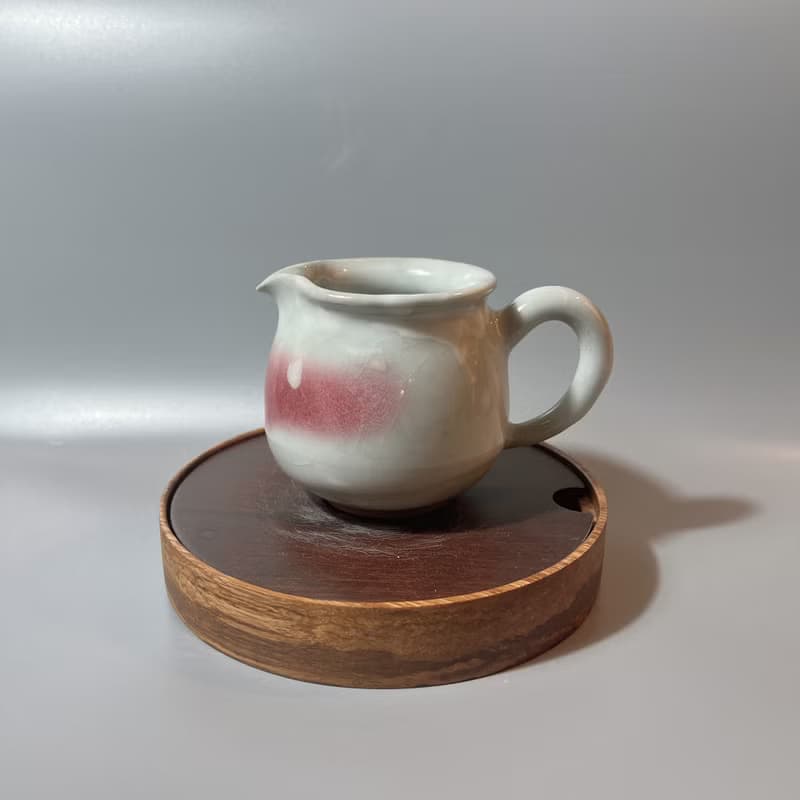 溫潤天青銅紅正把茶海 / 極品青瓷 / 小平凡手作