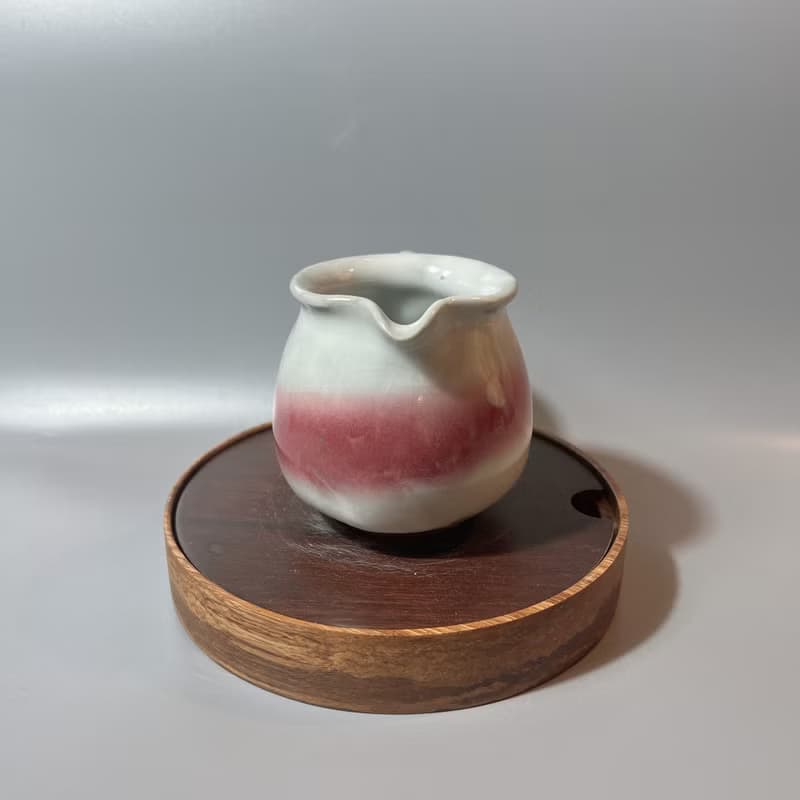 溫潤天青銅紅正把茶海 / 極品青瓷 / 小平凡手作
