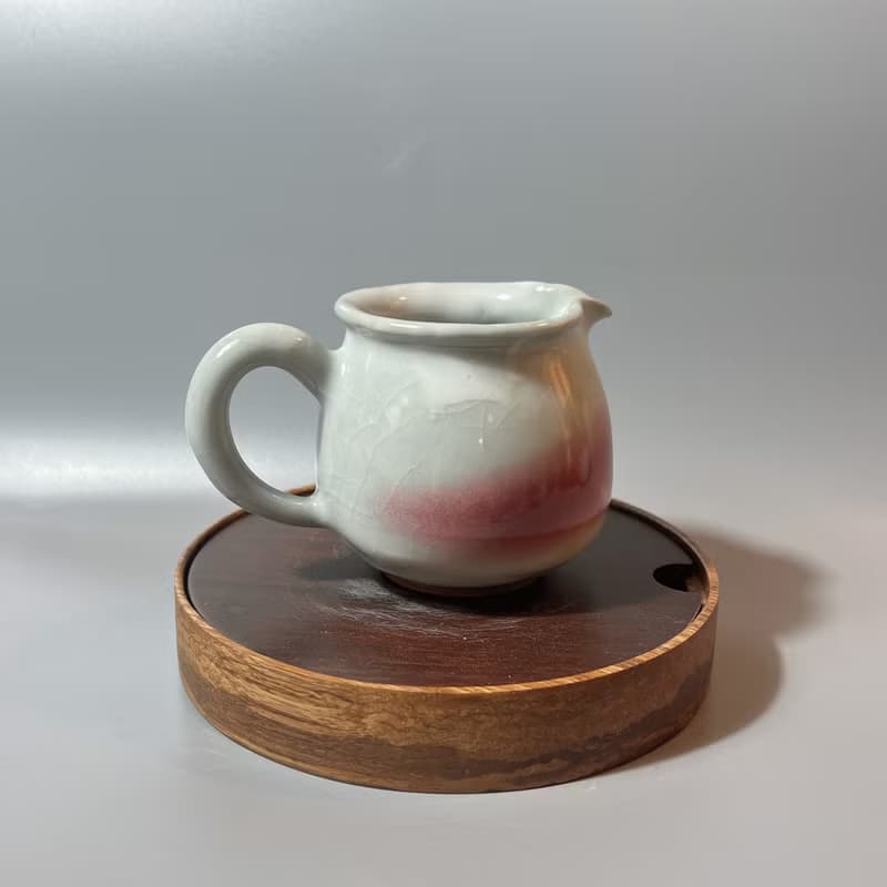溫潤天青銅紅正把茶海 / 極品青瓷 / 小平凡手作