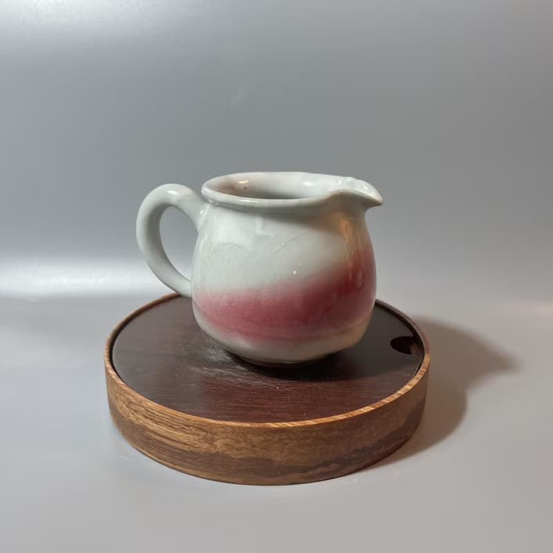 溫潤天青銅紅正把茶海 / 極品青瓷 / 小平凡手作