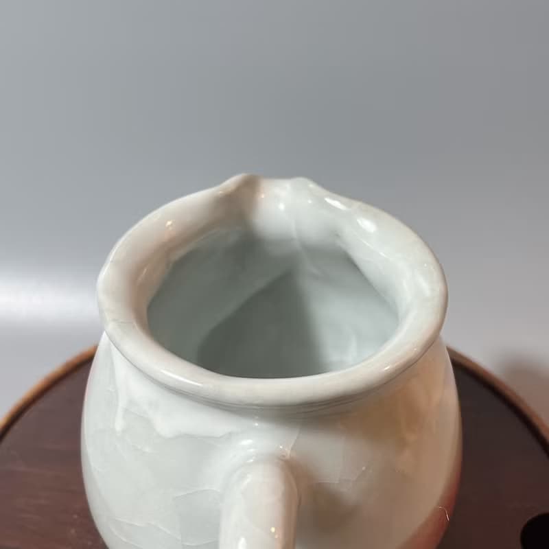 溫潤天青銅紅正把茶海 / 極品青瓷 / 小平凡手作