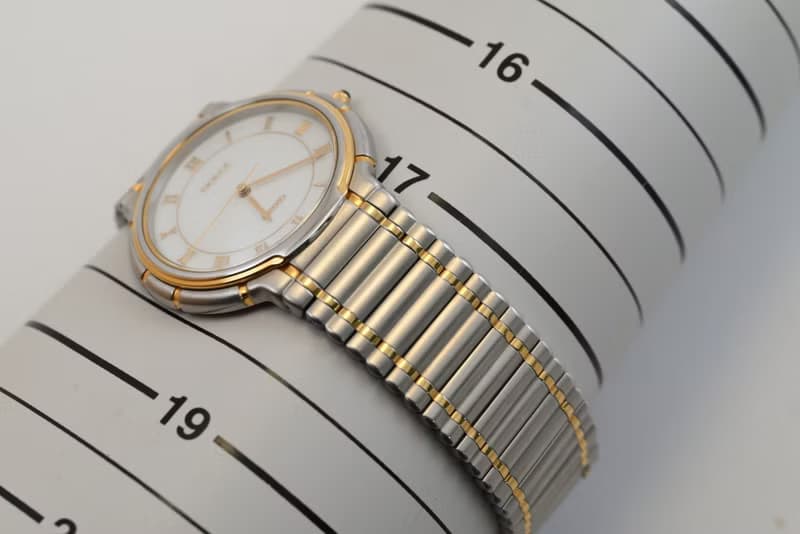 SEIKO DOLCE 男性用腕時計 QUARTZ シェルパール文字盤 ローマンインデックス ゴールド/シルバー Ref.5E31-6B20 手錶 古董錶
