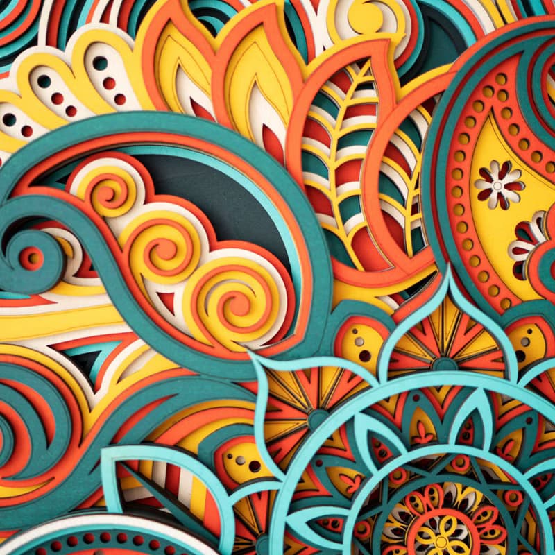 繁花似錦|現代輕奢客廳背景牆裝飾畫走廊玄關掛畫3d立體