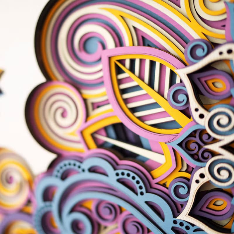 繁花似錦|現代輕奢客廳背景牆裝飾畫走廊玄關掛畫3d立體