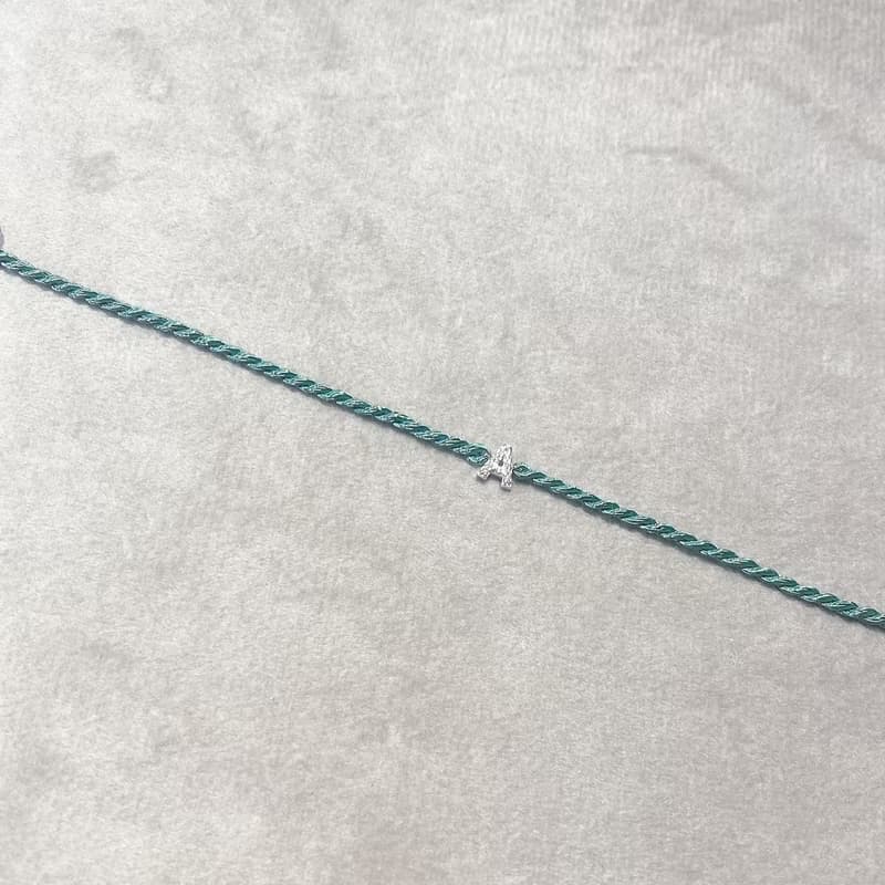 彩色編繩手鍊-26個英文字母系列