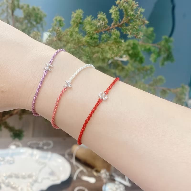 彩色編繩手鍊-26個英文字母系列