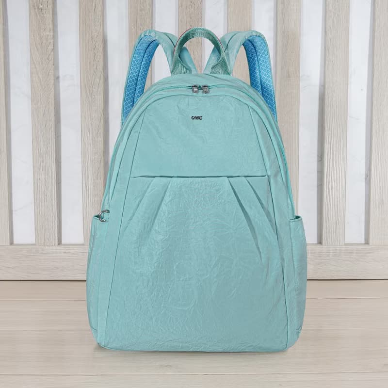 (蒂芬妮藍)輕盈紙感甜美系休閒旅行後背包(大款)33571