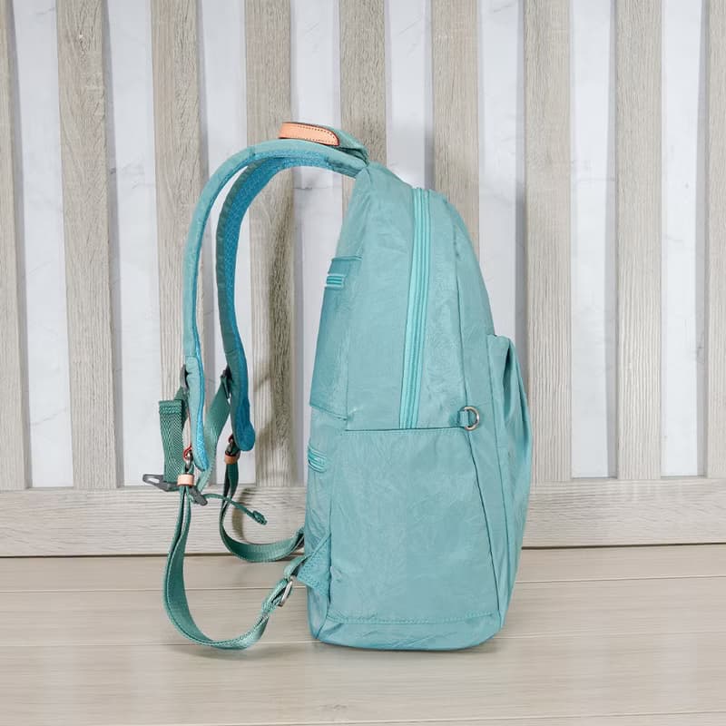 (蒂芬妮藍)輕盈紙感甜美系休閒旅行後背包(大款)33571