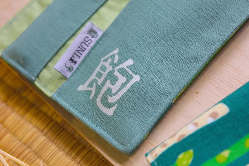 【吃飽飽蔬菜系列-蘆筍】環保餐具袋/餐具套/筷套/收納袋
