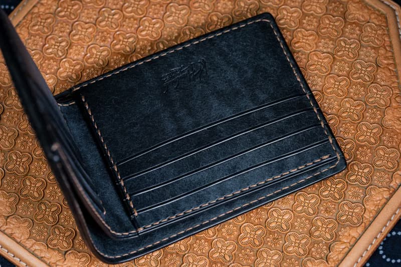 唐草皮雕短夾 (義大利植鞣革協會 錢包)