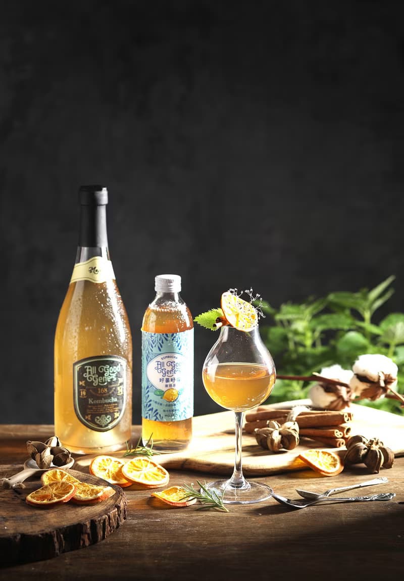 All Good Gene's 綜合口味康普茶4瓶 /750ml